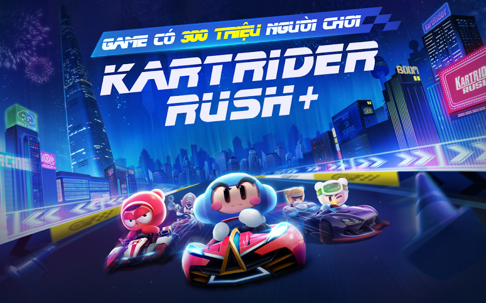 Screenshots Tải KartRider Rush+ Funtap - Đường đua vui nhộn | Game thể thao