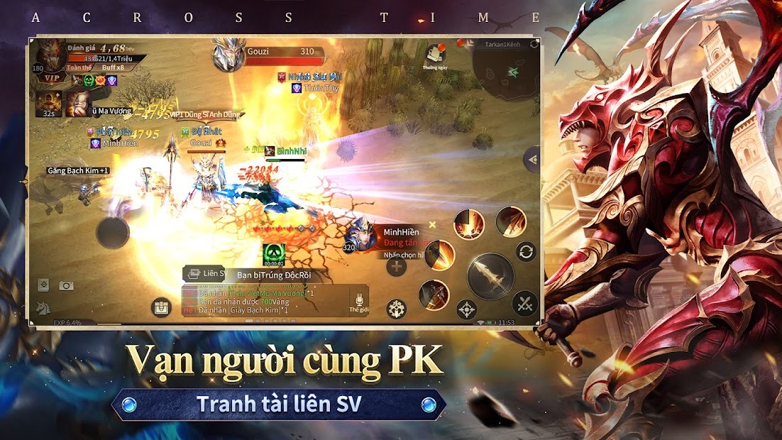 Screenshots MU: Vượt Thời Đại | Game nhập vai RPG