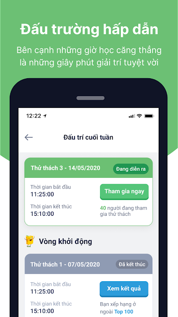 Screenshots VioEdu - Ứng dụng tự học tại nhà cho học sinh lớp 1 - 9
