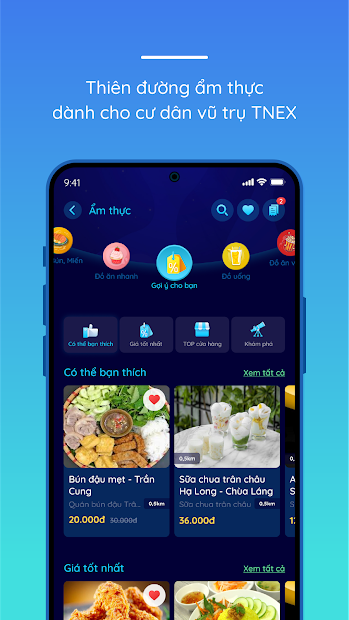 Screenshots TNEX - Ứng dụng ngân hàng số thông minh