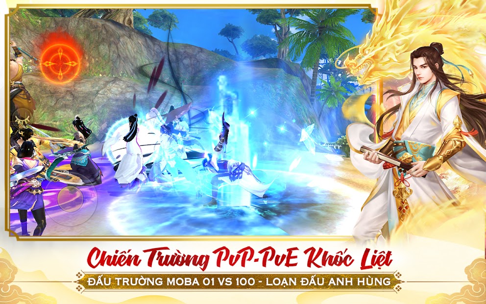 Screenshots Tân Thiên Long Mobile - Thiên Long Bát Bộ trên điện thoại.