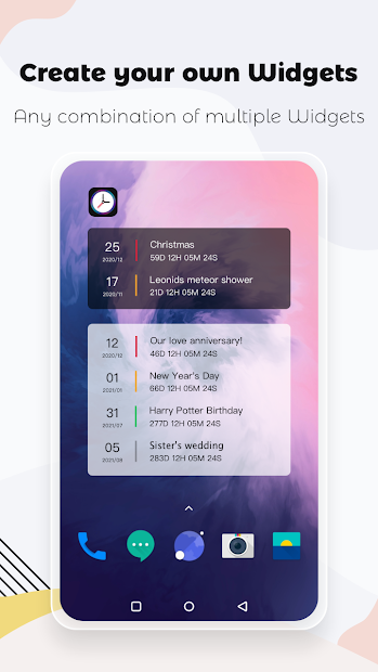 Screenshots Tải Memory Timer: Ứng dụng đếm ngược ngày, đếm ngày countdown