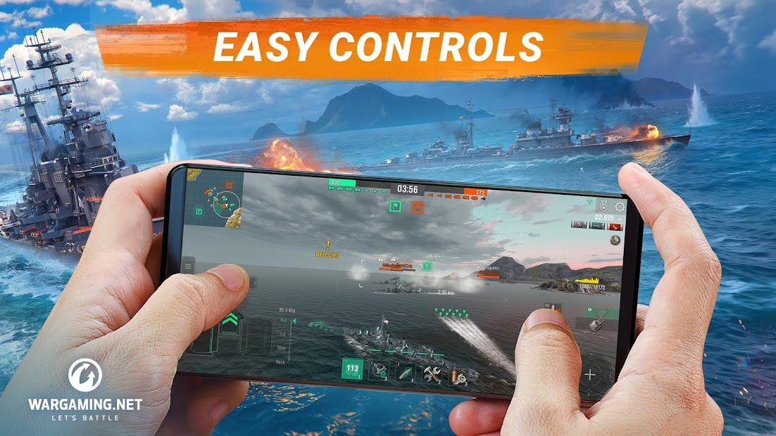 Screenshots World of warships Blitz  - Game WoWs Blitz trên điện thoại