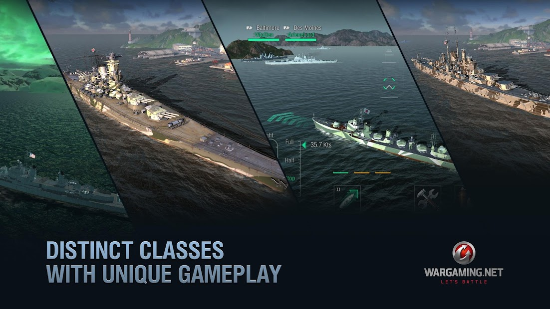 Screenshots World of warships Blitz  - Game WoWs Blitz trên điện thoại