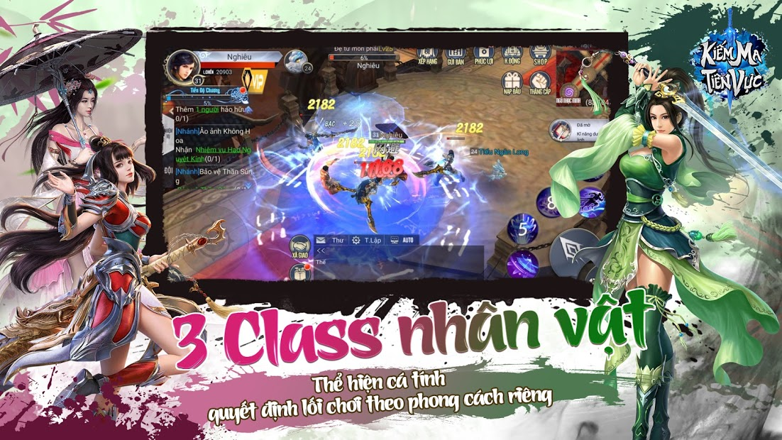 Screenshots Tải Kiếm Ma Tiên Vực - Tuyệt Phẩm Game Kiếm Hiệp Chính Tông