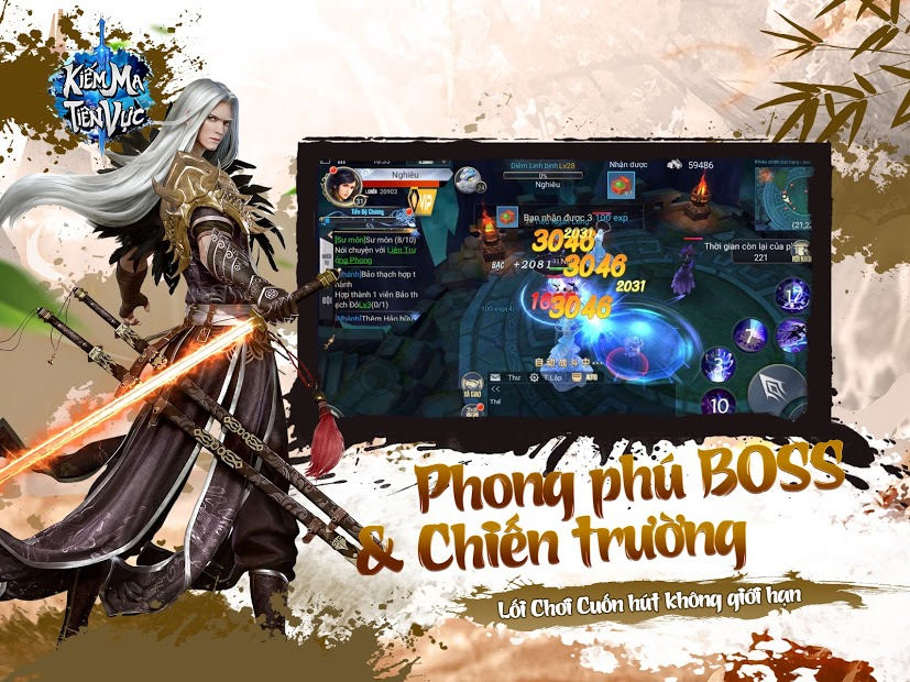 Screenshots Tải Kiếm Ma Tiên Vực - Tuyệt Phẩm Game Kiếm Hiệp Chính Tông