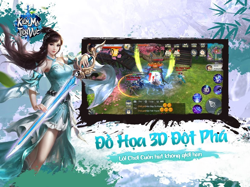 Screenshots Tải Kiếm Ma Tiên Vực - Tuyệt Phẩm Game Kiếm Hiệp Chính Tông