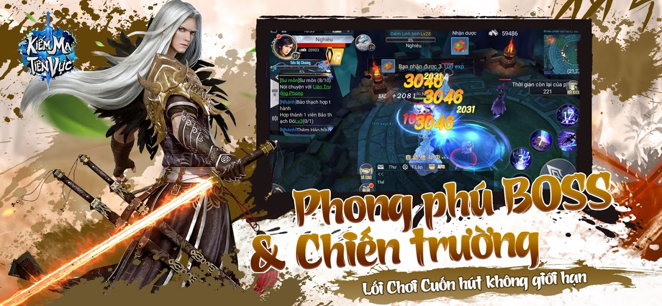 Screenshots Tải Kiếm Ma Tiên Vực - Tuyệt Phẩm Game Kiếm Hiệp Chính Tông