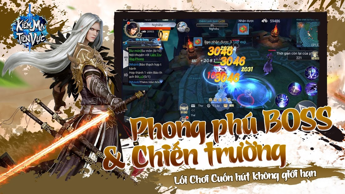 Screenshots Tải Kiếm Ma Tiên Vực - Tuyệt Phẩm Game Kiếm Hiệp Chính Tông