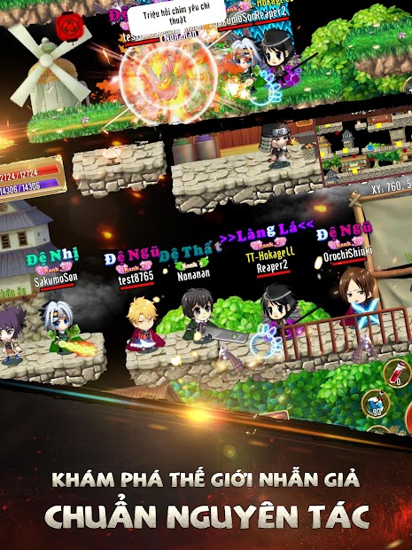 Screenshots Tải Làng Lá - Hóa Giải Huyết Thù | Game nhẫn giả Naruto hấp dẫn