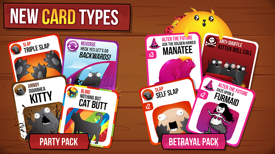 Ảnh chụp màn hình Exploding Kittens - Mèo Nổ | Game đánh bài trên điện thoại