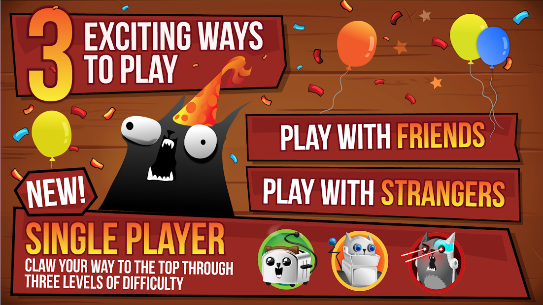 Screenshots Exploding Kittens - Bài Mèo Nổ | Board game trên điện thoại