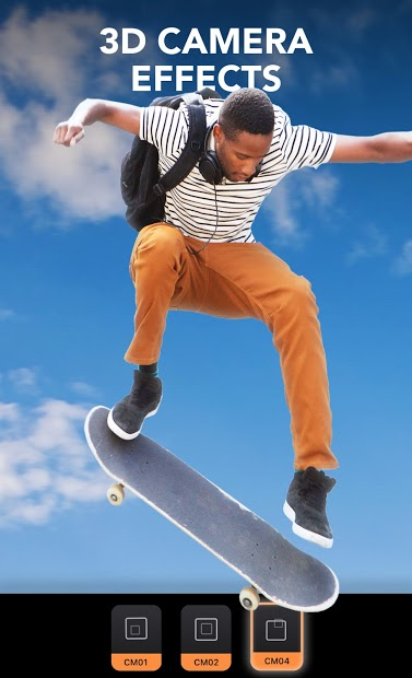 Screenshots Motionleap - App làm ảnh động hiệu ứng tan biến