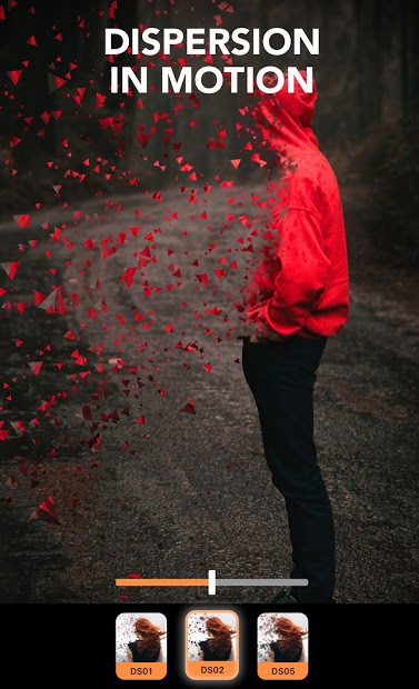 Screenshots Motionleap - App làm ảnh động hiệu ứng tan biến