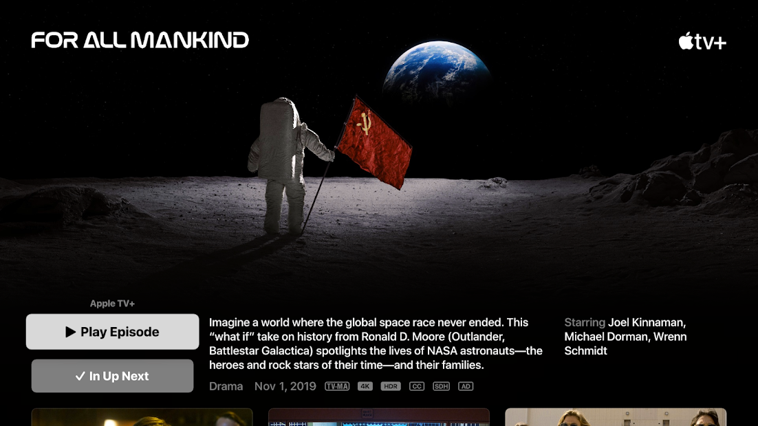 Screenshots Ứng dụng Apple TV dành cho TV thông minh và các thiết bị khác