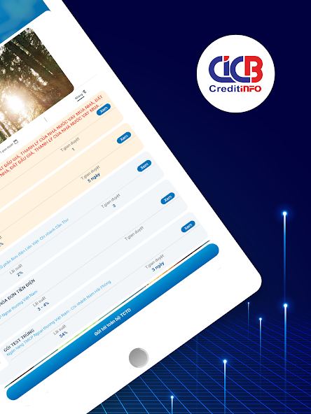 Screenshots CIC Credit Connect - Kiểm tra nợ xấu, xem điểm tín dụng, đăng ký vay