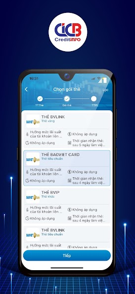 Screenshots CIC Credit Connect - Kiểm tra nợ xấu, xem điểm tín dụng, đăng ký vay