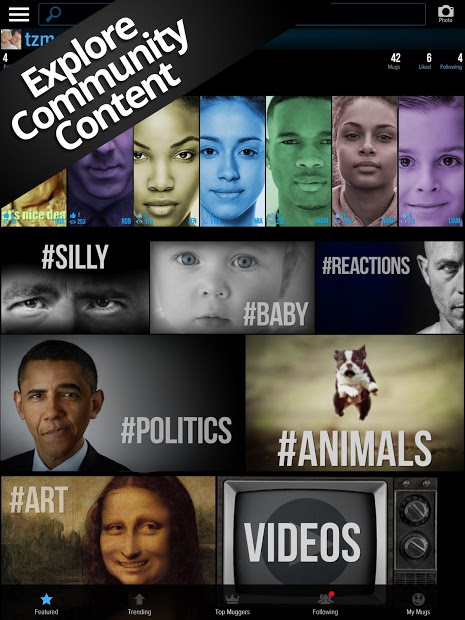 Screenshots Tải Mug Life: Ứng dụng tạo ảnh gương mặt chuyển động 3D vui nhộn