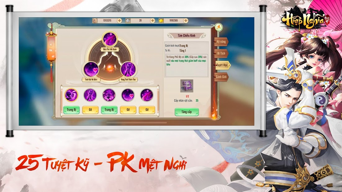 Screenshots Hiệp Nghĩa Giang Hồ - Game kiếm hiệp chuẩn Võ Lâm