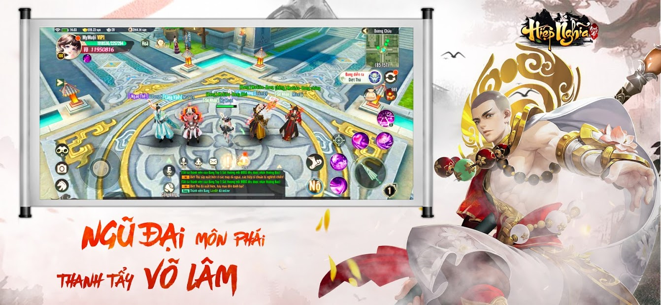 Screenshots Hiệp Nghĩa Giang Hồ - Game kiếm hiệp chuẩn Võ Lâm