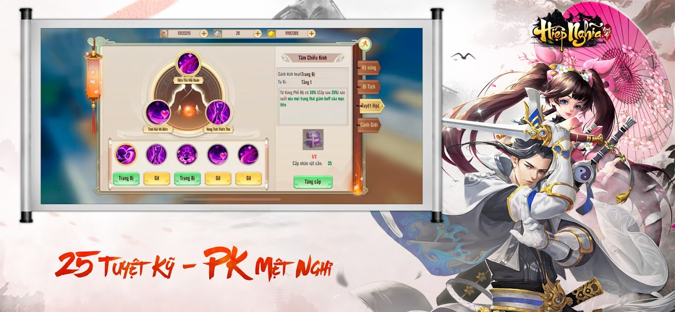 Screenshots Hiệp Nghĩa Giang Hồ - Game kiếm hiệp chuẩn Võ Lâm