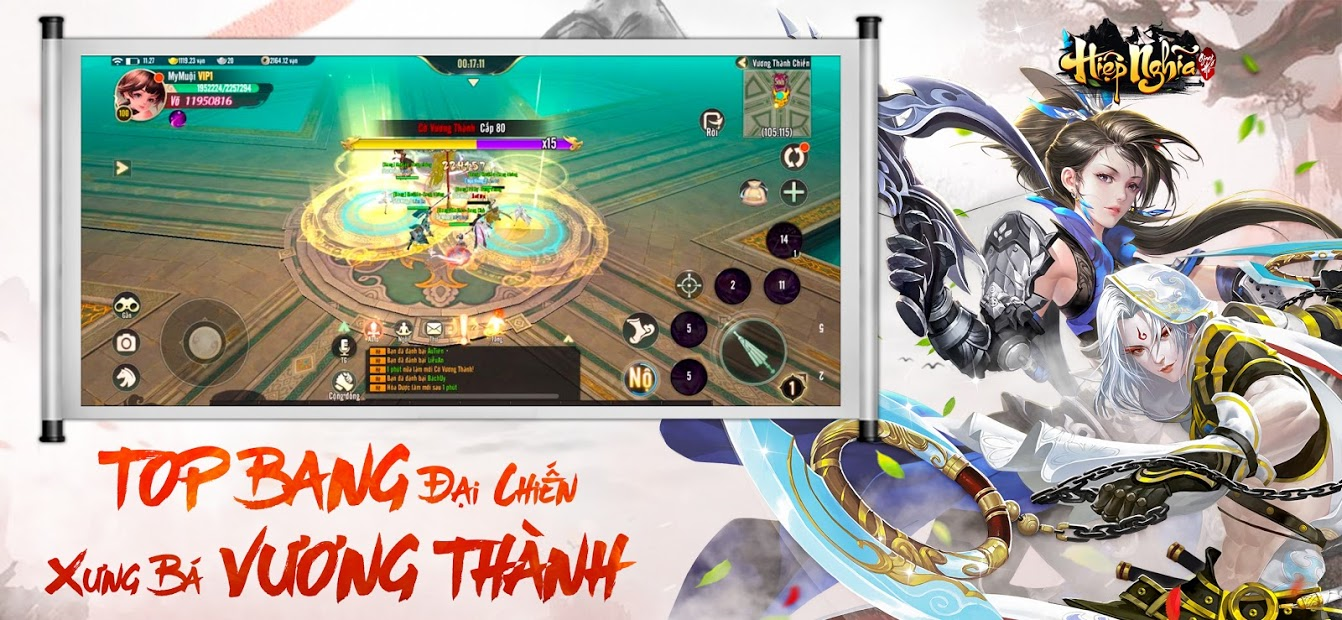 Screenshots Hiệp Nghĩa Giang Hồ - Game kiếm hiệp chuẩn Võ Lâm