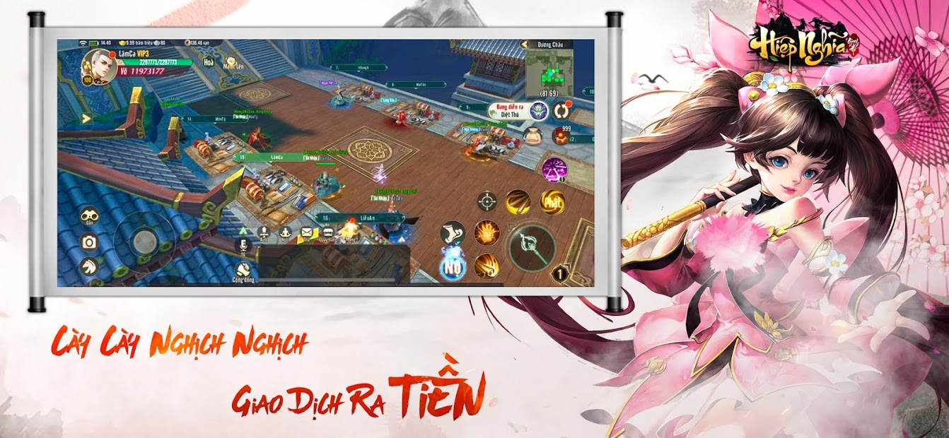 Screenshots Hiệp Nghĩa Giang Hồ - Game kiếm hiệp chuẩn Võ Lâm