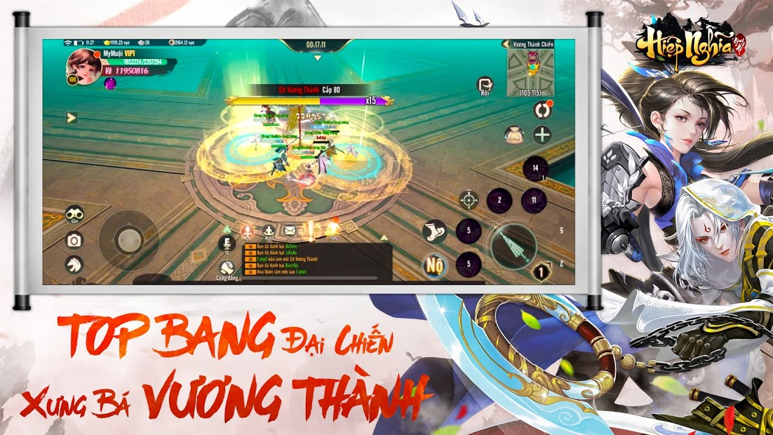 Screenshots Hiệp Nghĩa Giang Hồ - Game kiếm hiệp chuẩn Võ Lâm