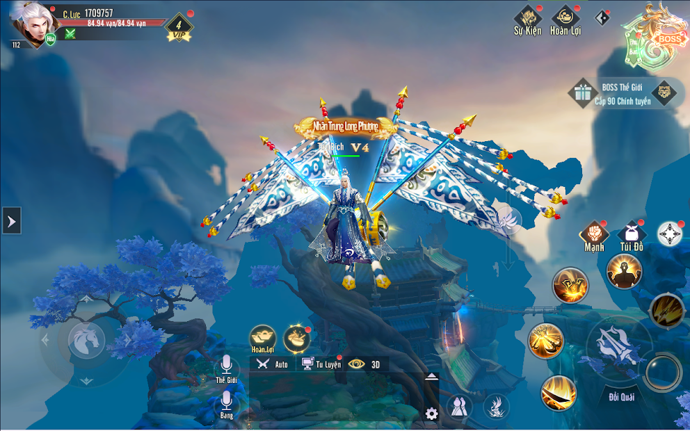 Screenshots Tuyệt Thế Chiến Hồn Funtap - Game kiếm hiệp