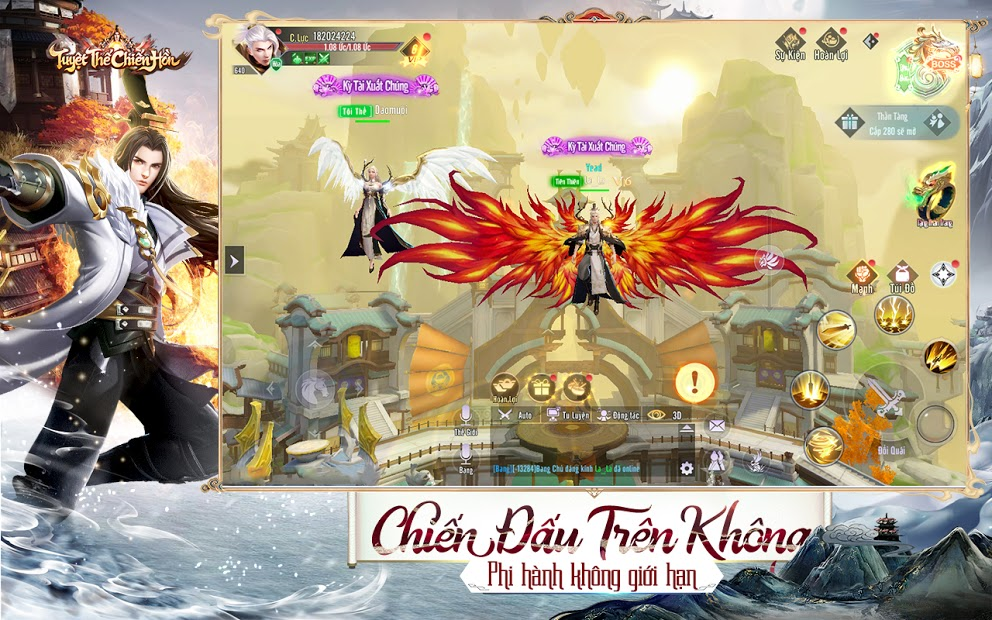 Screenshots Tuyệt Thế Chiến Hồn Funtap - Game kiếm hiệp
