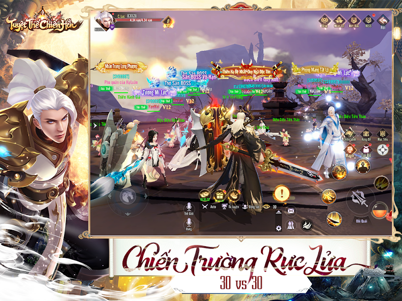 Screenshots Tuyệt Thế Chiến Hồn Funtap - Game kiếm hiệp