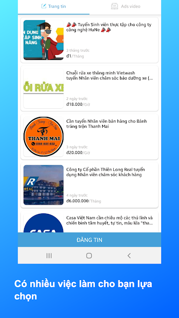 Screenshots HuNe - Ứng dụng kết nối nhu cầu mọi người