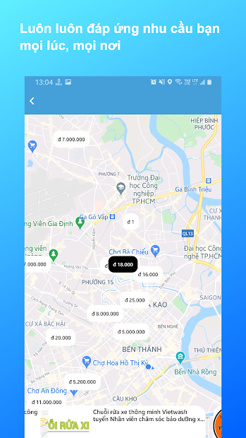 Screenshots HuNe - Ứng dụng kết nối nhu cầu mọi người