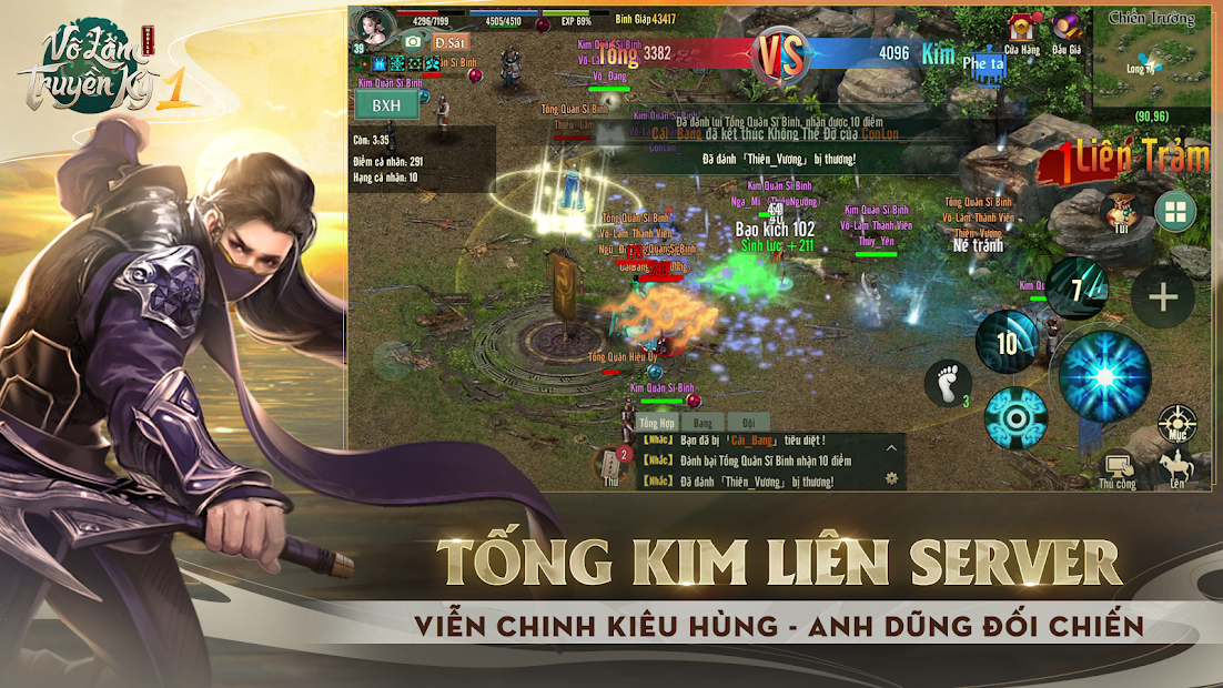 Screenshots Võ Lâm Truyền Kỳ 1 Mobile - Huyền thoại game kiếm hiệp