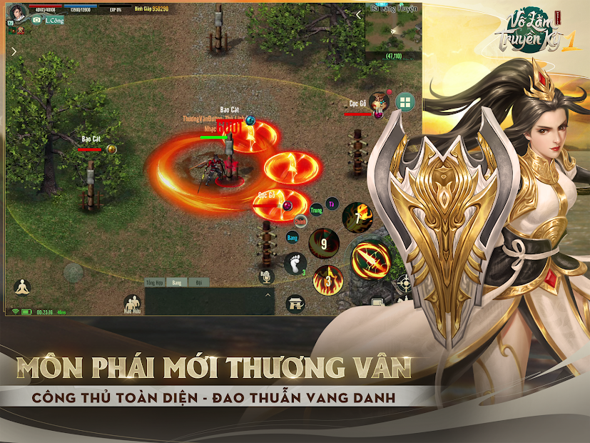 Screenshots Võ Lâm Truyền Kỳ 1 Mobile - Huyền thoại game kiếm hiệp