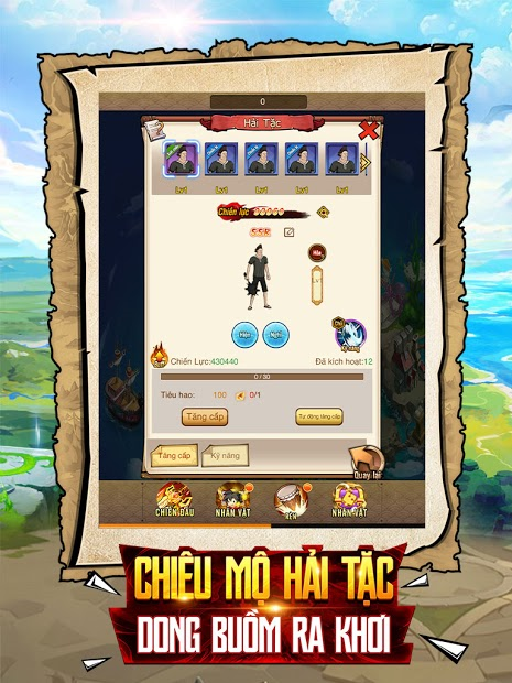 Screenshots Kho Báu Vô Tận - Đại Hải Trình One Piece | Game chiến thuật