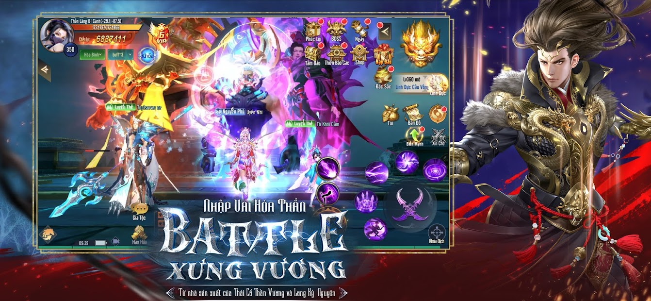 Screenshots Thần Vương Nhất Thế - Game nhập vai Hóa Thần