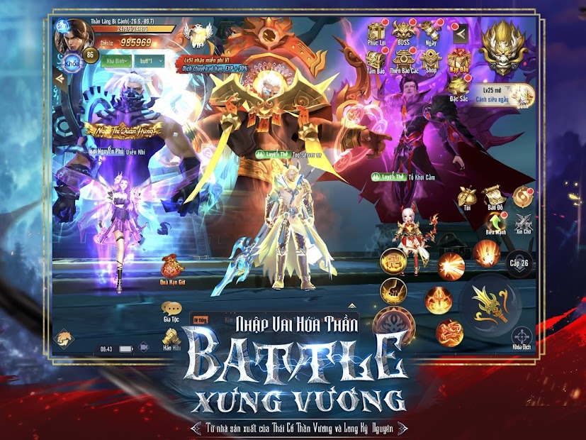 Screenshots Thần Vương Nhất Thế - Game nhập vai Hóa Thần