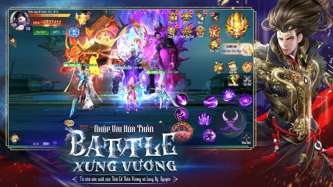Screenshots Thần Vương Nhất Thế - Game nhập vai Hóa Thần