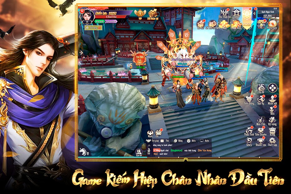 Screenshots Thương Khung Chi Kiếm Funtap - Game mobile kiếm hiệp