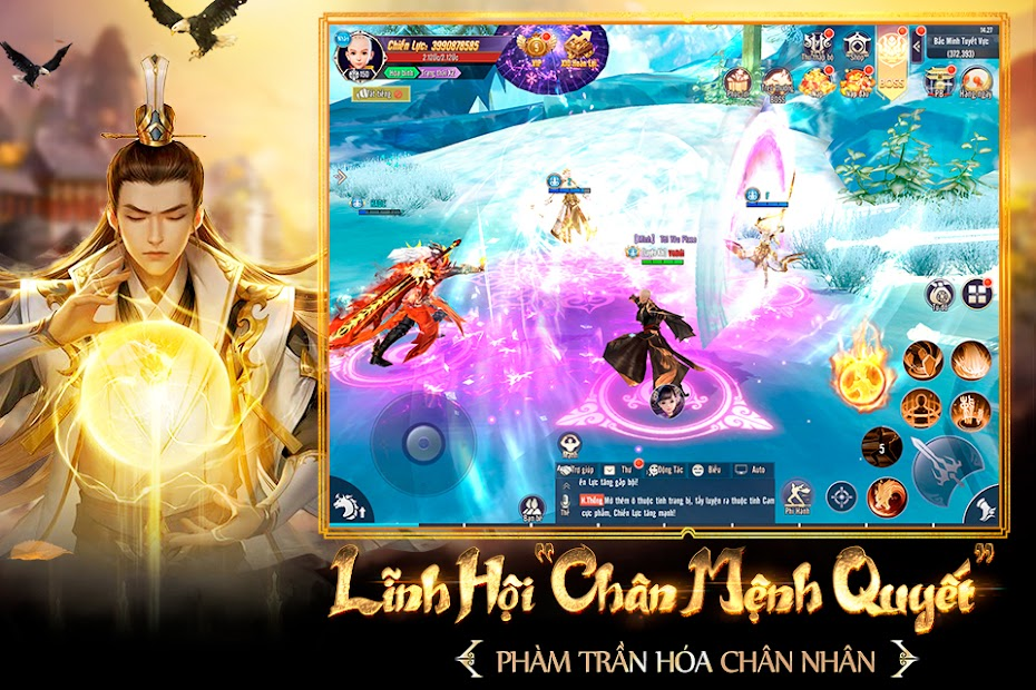 Screenshots Thương Khung Chi Kiếm Funtap - Game mobile kiếm hiệp