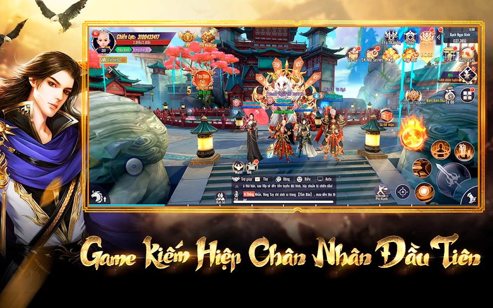 Screenshots Thương Khung Chi Kiếm Funtap - Game mobile kiếm hiệp