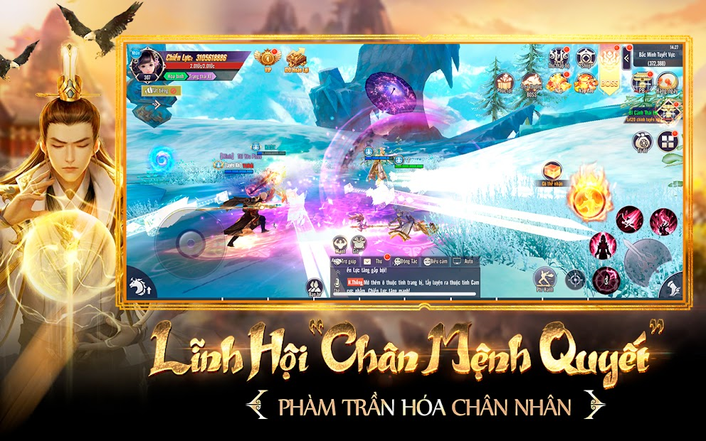 Screenshots Thương Khung Chi Kiếm Funtap - Game mobile kiếm hiệp