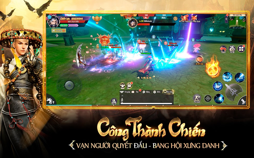 Screenshots Thương Khung Chi Kiếm Funtap - Game mobile kiếm hiệp