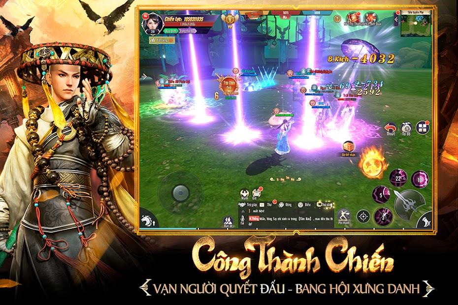 Screenshots Thương Khung Chi Kiếm Funtap - Game mobile kiếm hiệp