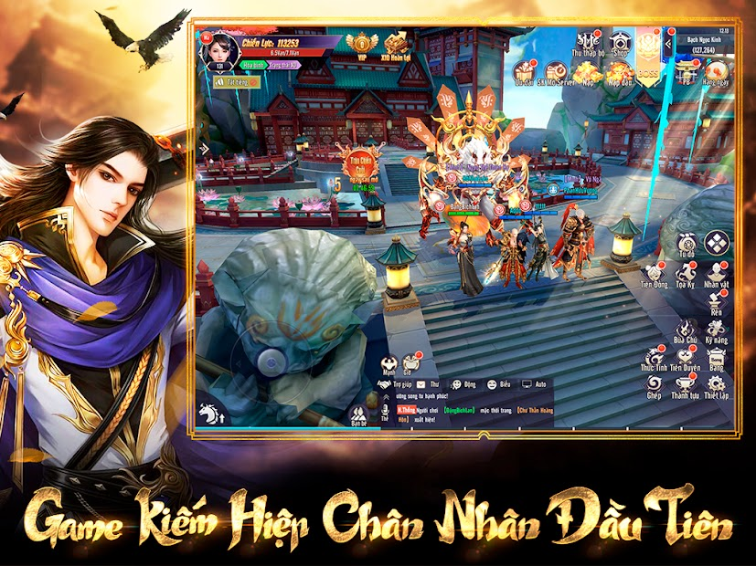 Screenshots Thương Khung Chi Kiếm Funtap - Game mobile kiếm hiệp