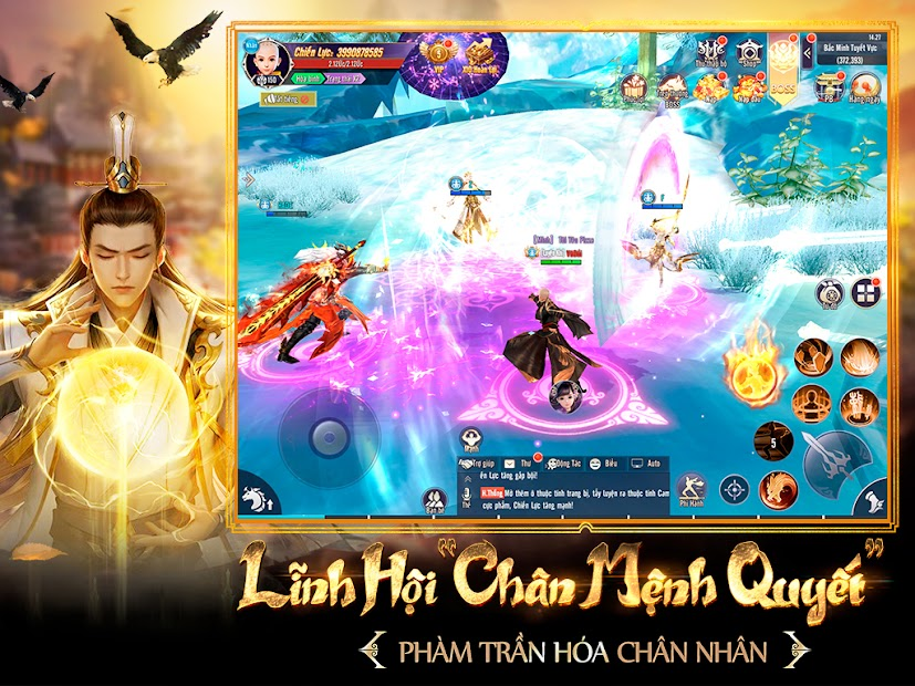 Screenshots Thương Khung Chi Kiếm Funtap - Game mobile kiếm hiệp