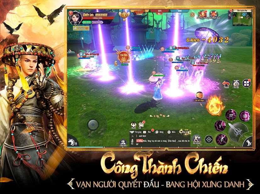 Screenshots Thương Khung Chi Kiếm Funtap - Game mobile kiếm hiệp