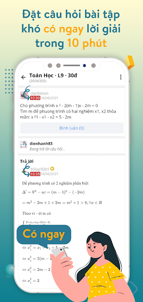 Screenshots Hoidap247: Hỏi đáp bài tập nhanh, chính xác, miễn phí