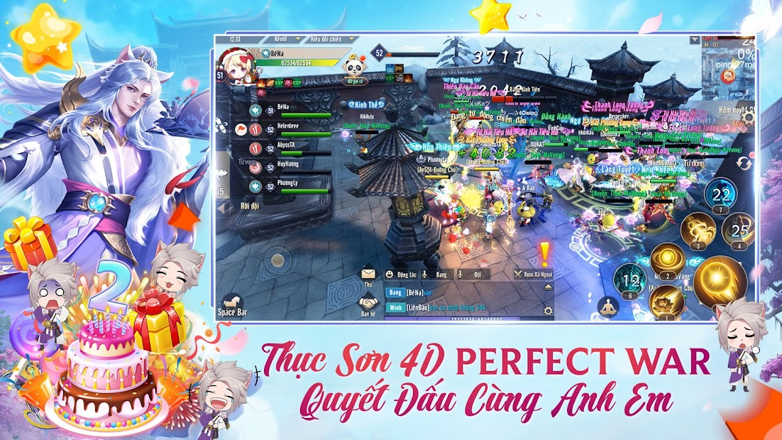 Screenshots Thục Sơn 4D - Perfect War: Game nhập vai MMORPG kinh điển